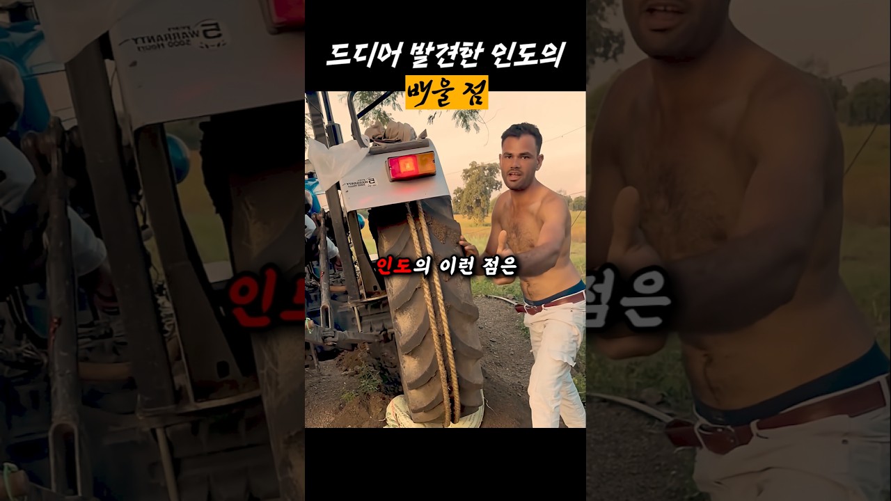 인도의 이런 점은 배워야한다