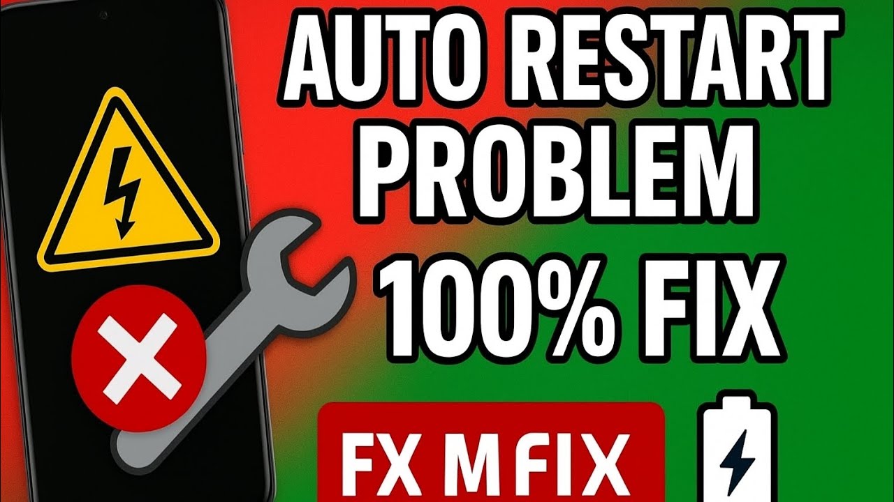 Mobile Auto Restart Problem Solution 🔧 | মোবাইল বারবার রিস্টার্ট হচ্ছে ...
