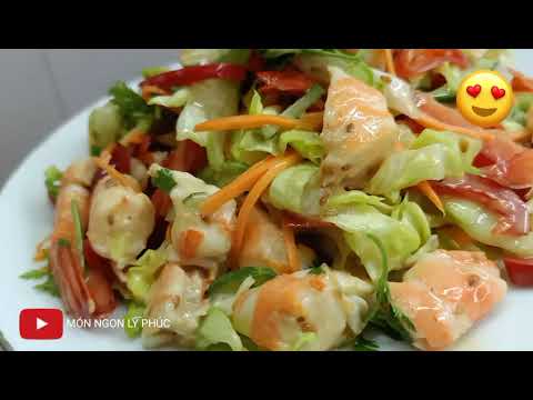 Video: Cách Làm Món Salad 