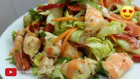 Top 14 salad trộn sốt mè rang