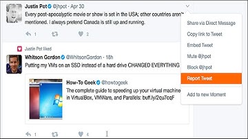 How to Report a Tweet on Twitter