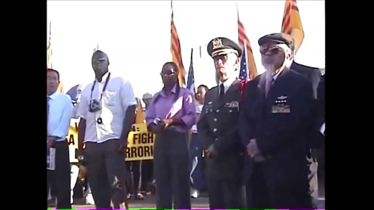 Biểu tình đòi tự do cho chiến sĩ Võ Đức Văn Nov 19 2006 - YouTube