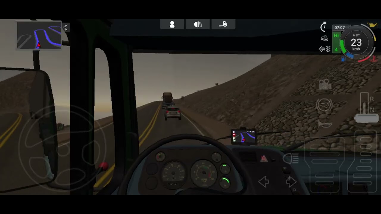 Viaje desde Port - Valparaiso hasta Arrimando Trans - Mendoza en GrandTruckSimulator2 (parte 1)