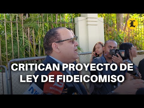 COLEGIO DE ABOGADOS Y FJT CRITICAN PROYECTO DE LEY DE FIDEICOMISO PÚBLICO