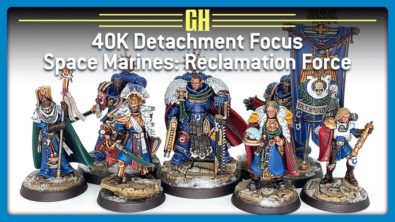 В центре внимания отряда Warhammer 40k — Космические десантники: Силы восстановления