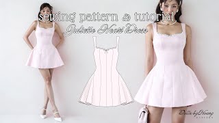 DIY How to Sew the Juliette Heart Dress – Make Your Own Fit & Flare Heart Dress | Beginner Sewing