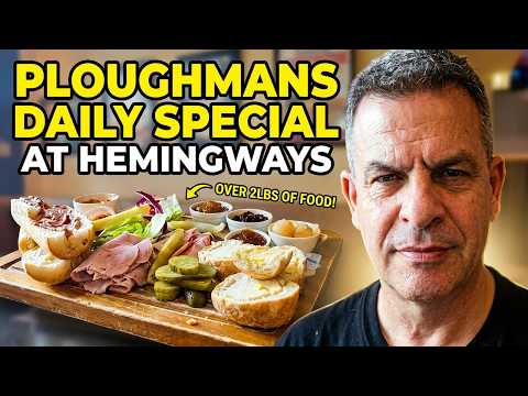 That's a LOT of Food | Hemingways Ploughman's Lunch