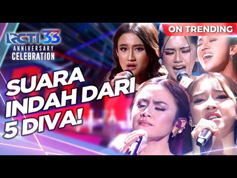 Penampilan Terbaik Lyodra X Tiara X Ziva X Mahalini X Keisya | RCTI 33 ANNIVERSARY CELEBRATION