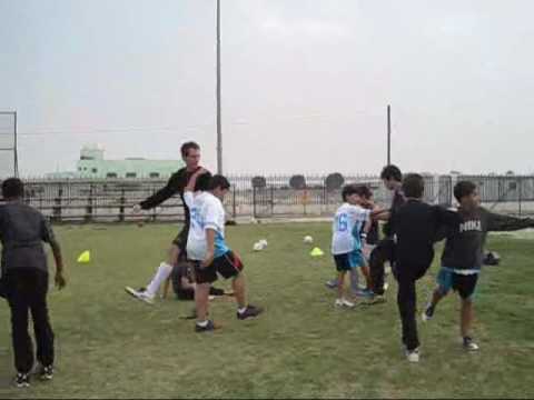 Skelps Juniors samba warm up