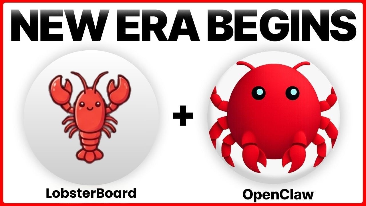 OpenClaw + LobsterBoard is INSANE!