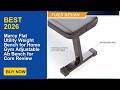 Marcy Flat Utility Weight Bench for Home Gym Adjustable Ab Bench for Core Review