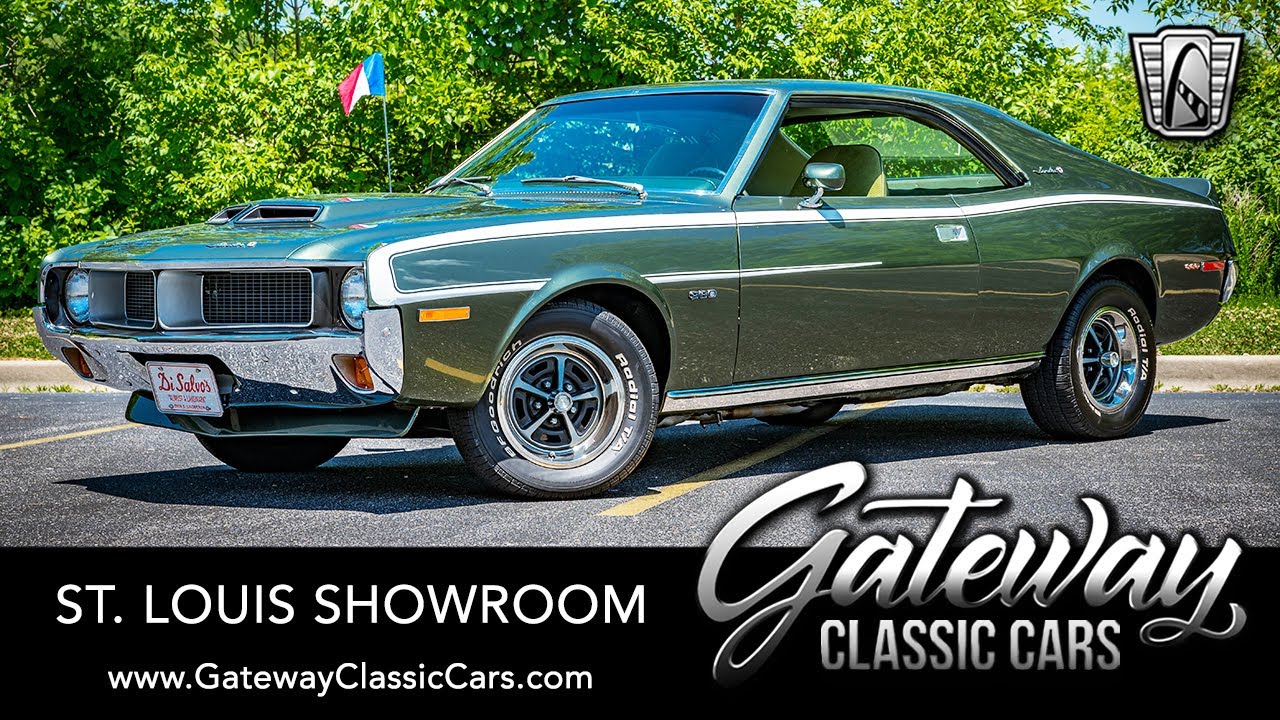 1970 AMC Javelin SST Mark Donohue Gateway Classic Cars St. Louis 8482