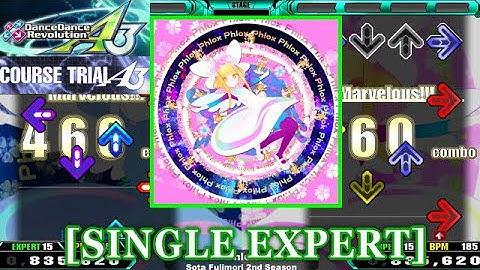 【DDR A3】 Phlox / Sota Fujimori 2nd Season [SINGLE EXPERT] 譜面確認+Clap