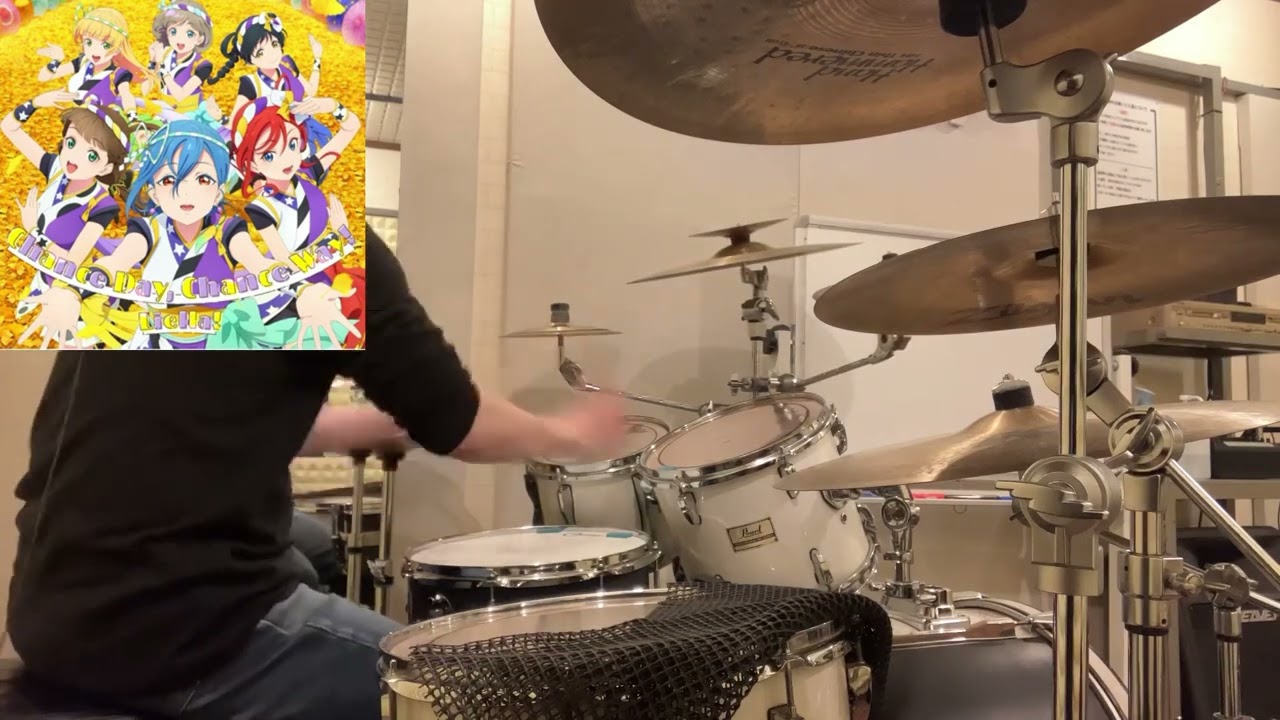 Liella!/ビタミンSUMMER!(drum cover.) - YouTube