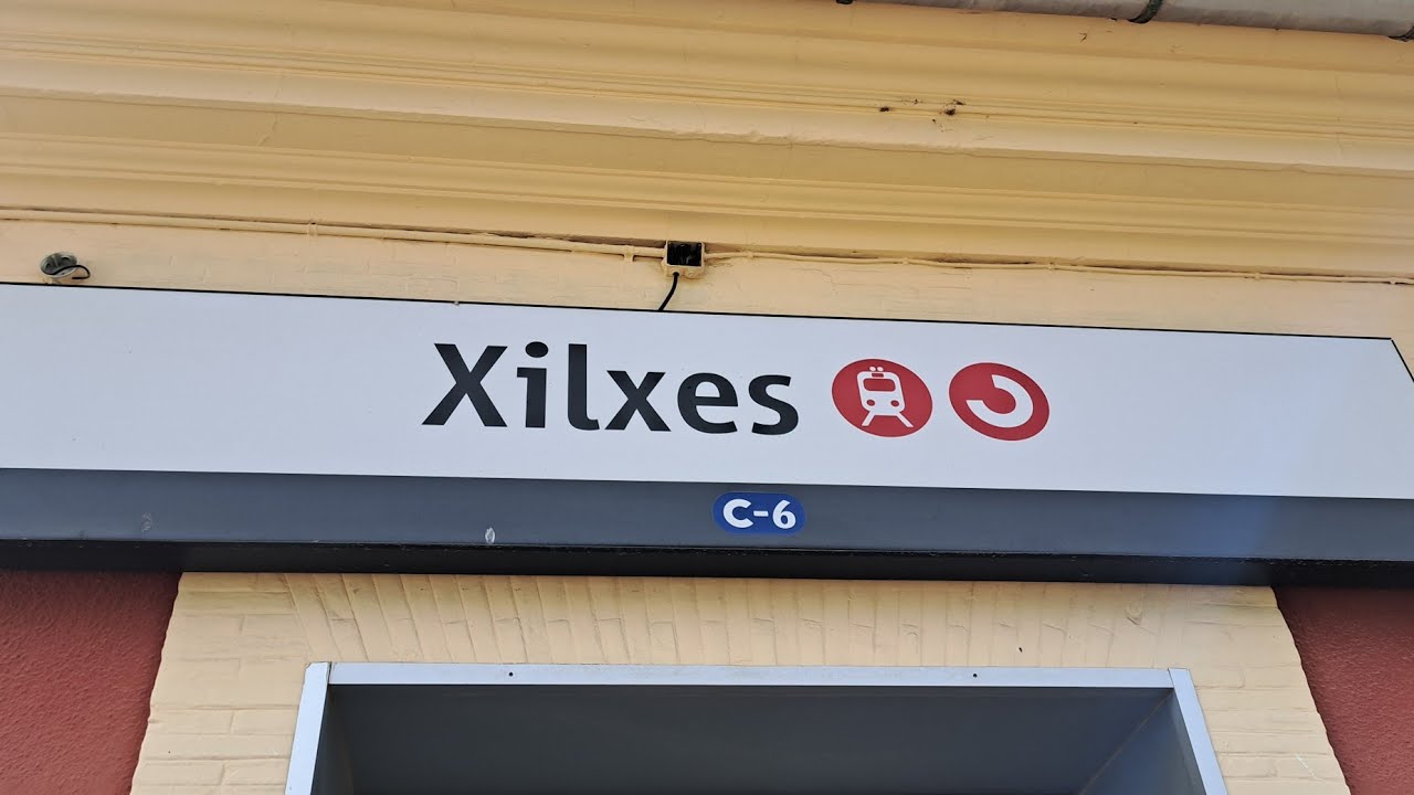 Renfe Castellón: Estación de Xilxes |C-6| el canal descansa por vacaciones veraniegas 🚤🚤⛱️🍧🍹