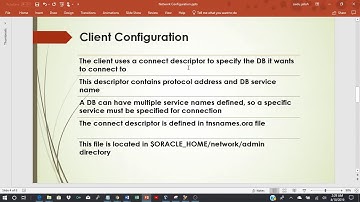 LISTENER CONFIGURATION PART 1