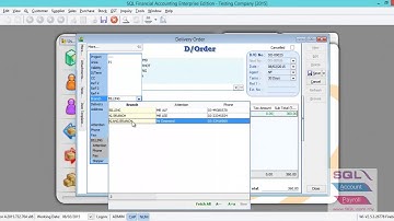 4.3a Delivery Order in SQL Accounting System