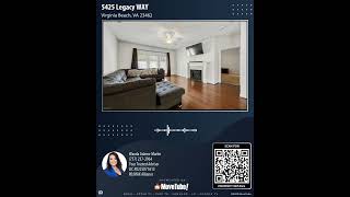 5425 Legacy WAY, Virginia Beach, VA 23462 | 3 Bedroom Townhome For Sale