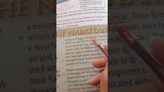 Reading text SB P 78 Who were the Nabateans? Grade 11