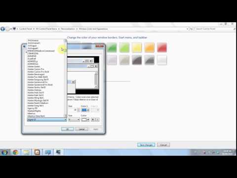 Khắc phục triệt để lỗi font chữ cho Mapinfo trên Windows 7.