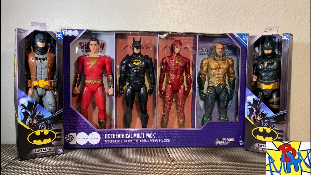 DC Theatrical MultiPack 12” Scale Kohl’s Spin Master 2023 + Batman 12