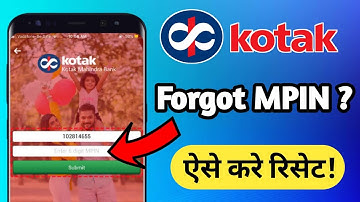 Kotak Bank MPIN Bhul Gaye to Kya Kare? Forgot Kotak Net Banking MPIN? How to Reset?