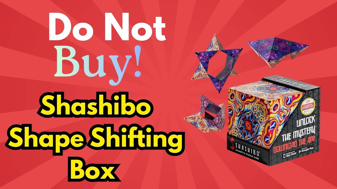 Don’t Buy the Shashibo Shape Shifting Box Review Until You Watch This!