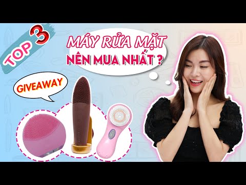 3 Loại máy rửa mặt mình thích nhất [Giveaway]| Foreo Luna mini 2| Juvera S| Clarisonic Mia 2