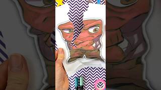 Amazing Paper Craft Trick with Anger by Inside Out 🔥#insideout #insideout2 #papercraft #trick #wow