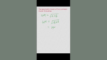 How to calculate geometric mean #shorts#geometric mean#statistics#english