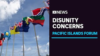Concerns about disunity as Pacific island leaders meet for first time in almost 3yrs | ABC News