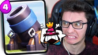 RAGES ENGRAÇADOS AO PERDER PRA DECK DE MORTEIRO NO CLASH ROYALE!