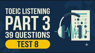 Information TOEIC Listening Part 3 – Test 8 | 39 Questions + Transcript (2026) · Nghe990 Guide
