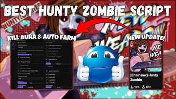 [NEW👑] Hunty Zombie Script | Kill Aura, Auto Farm & Much More