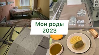 МОИ РОДЫ 2023 ~ СРОК 41,1 ~ РОДЫ ПО ОМС ~ МАЛОВОДИЕ