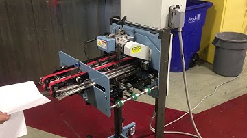 Rebuilt Refurbished 1997 MBO Z2 Knife Folder For Sale by ZAR Corp