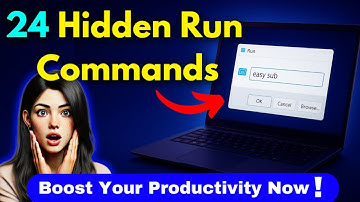 24 Useful Run Commands to Master Windows 10 & 11 Like a Pro 💻
