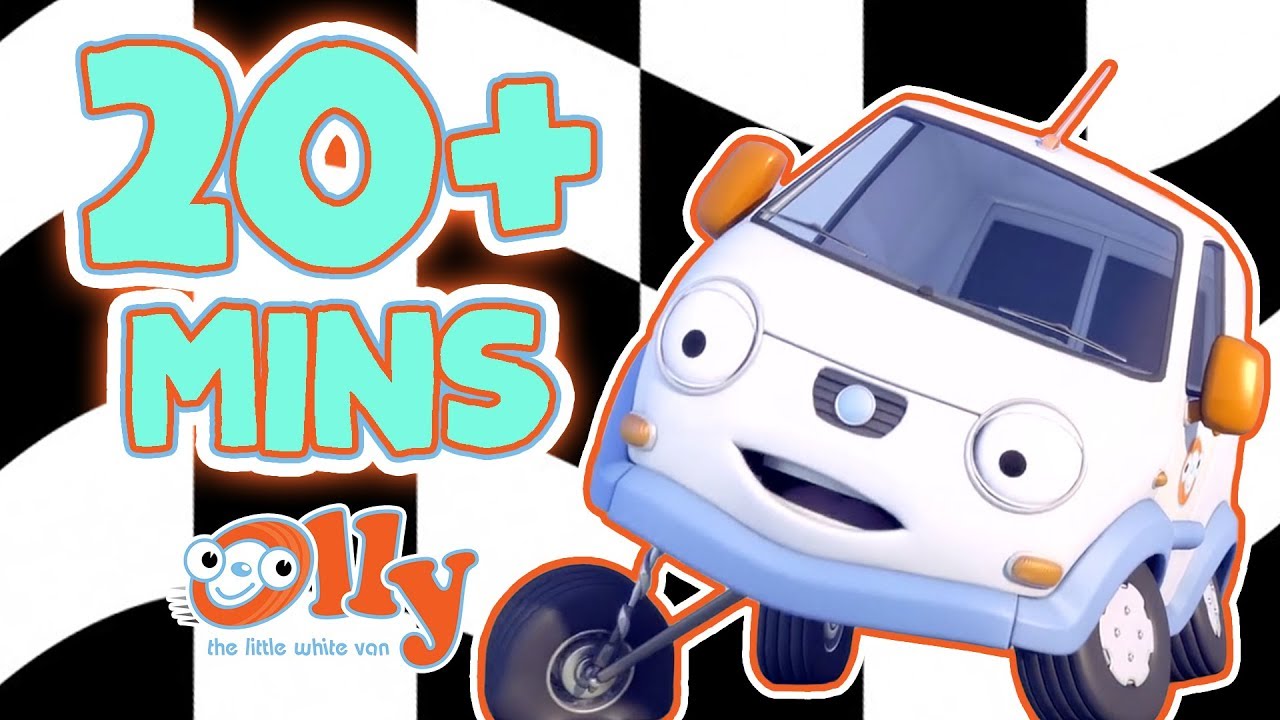 Olly The Little White Van - Bumpton's Best | Competitive Cars - YouTube