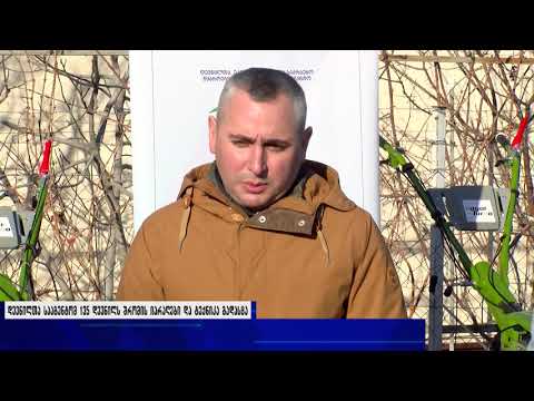 დევნილთა სააგენტომ 135 დევნილს შრომის იარაღები და ტექნიკა გადასცა