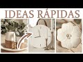 😮DIY FÁCILES QUE TIENES QUE PROBAR!!😍 IDEAS EN TENDENCIA ECONÓMICAS Y ELEGANTES| DECORA TU CASA.