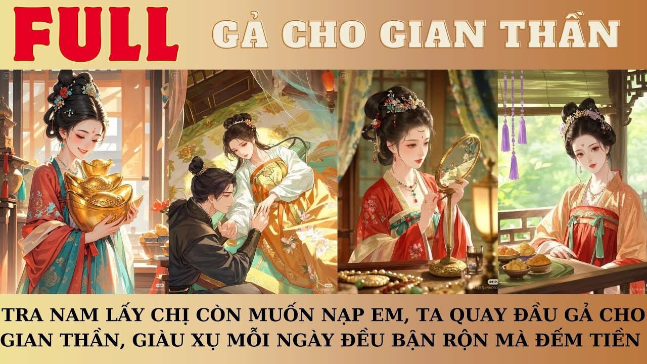 TRA NAM LẤY CHỊ CÒN MUỐN NẠP EM, QUAY ĐẦU TA GẢ CHO GIAN THẦN, GIÀU XỤ MỖI NGÀY ĐỀU BẬN RỘN ĐẾM TIỀN