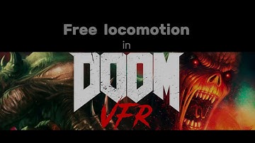 Free Locomotion in Doom VFR with the 3dRudder