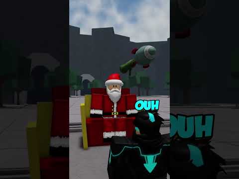 JUN MEETS SANTA CLAUS! #funnymoments #saitamabattlegrounds  #roblox
