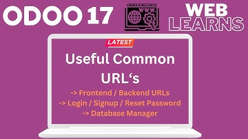 Exploring Common URLs in Odoo Database Manager | Odoo 17 Development Tutorial