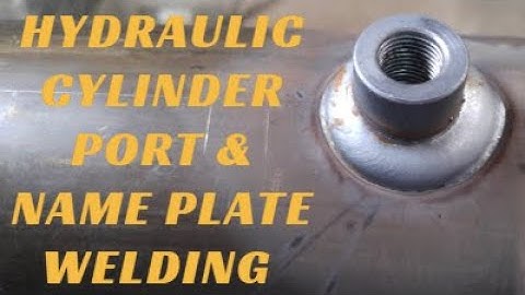 Nikit Robotics- Cylinder Welder- Port Welding- Name plate Welding