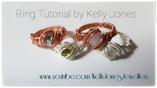 Wire Wrap Ring Tutorial.