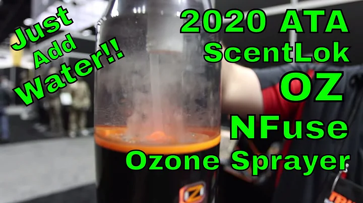 2020 ATA ScentLok OZ NFuse Ozone Sprayer Scent Elimination