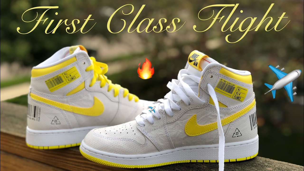 air jordan 1 retro high og gs first class flight