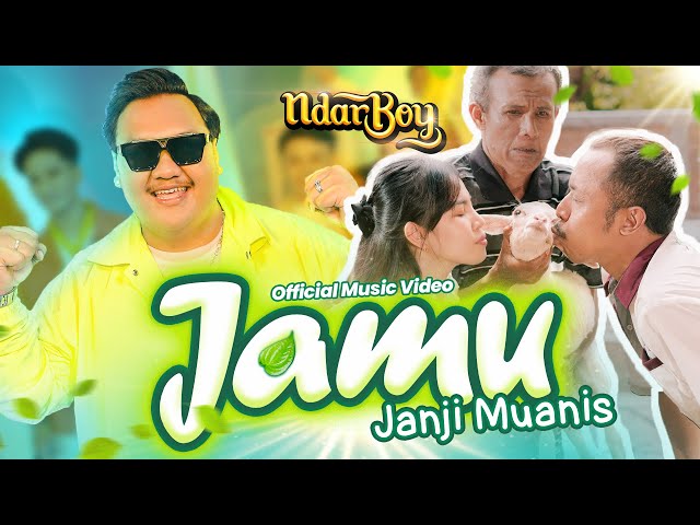 Ndarboy Genk - Jamu Janji Muanis (Official Music Video) Pancen Akeh Sing Seneng Kowe class=