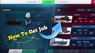 How To Get Job | Problem Solve  | Truckers Of Europe 3 | Tiger Karan Gaming screenshot 5